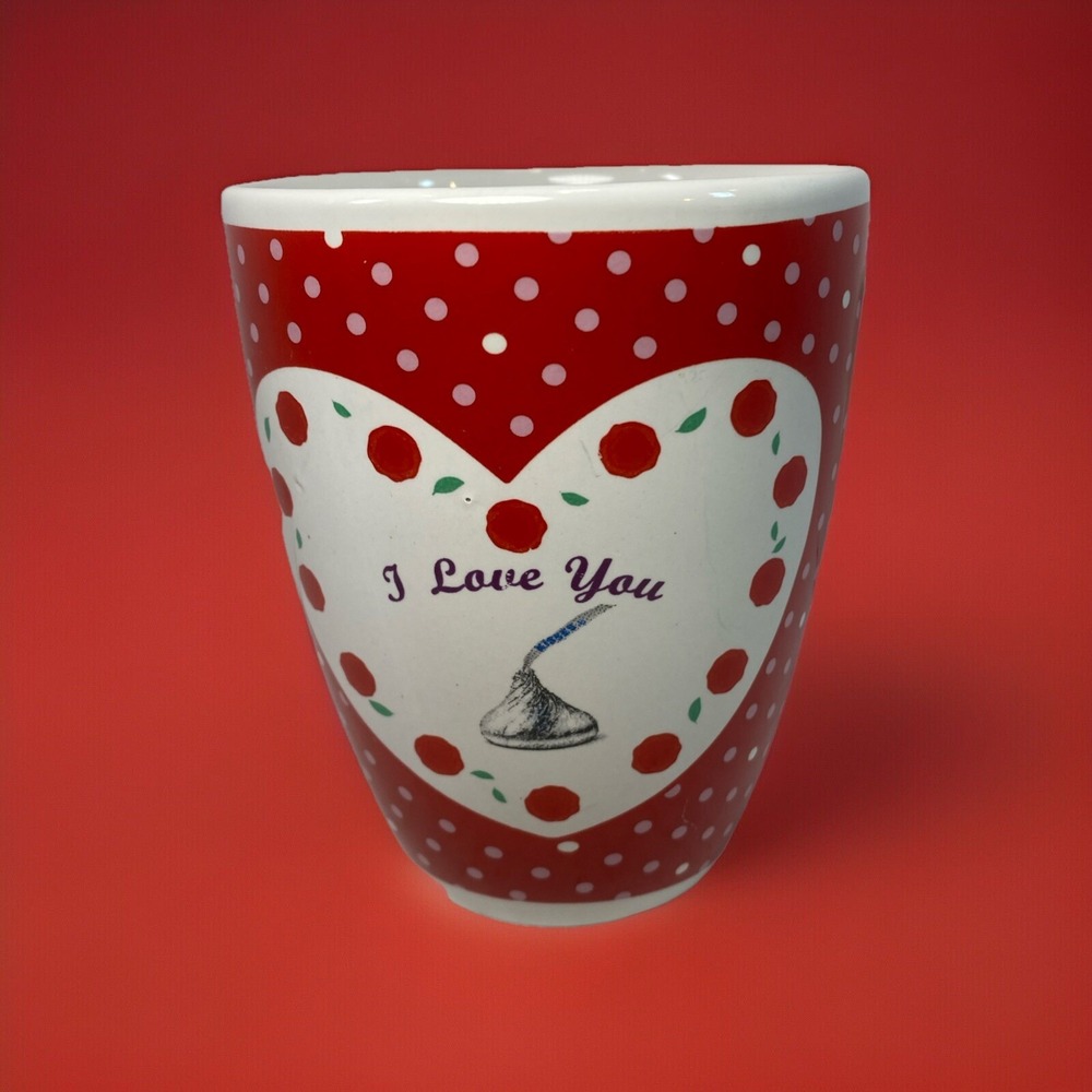 Hershey's I Love you Coffee Cup / Mug - Valentine's Day - Kisses‎